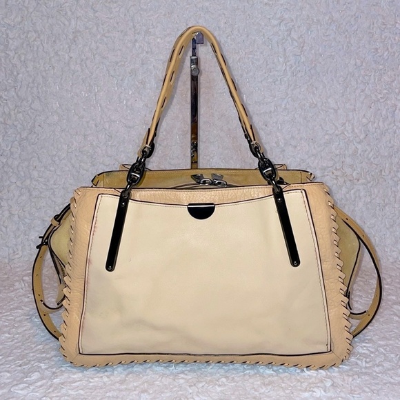 Coach Tan and Cream Women's Bag - Picture 1 of 17